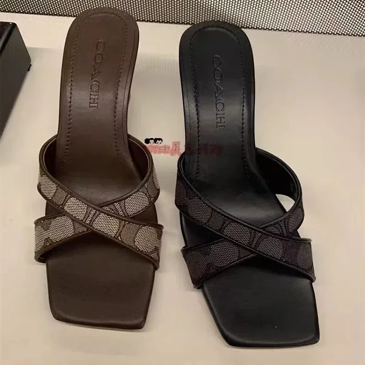 Coach slippers